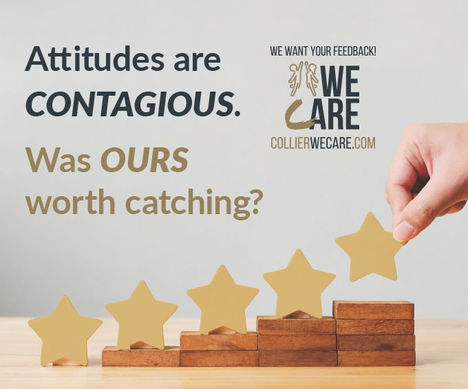 Attitudes are contagious. Was our worth catching? Give us your honest opinion.